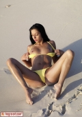 Brigi Yellow Bikini: Brigi #4 of 16