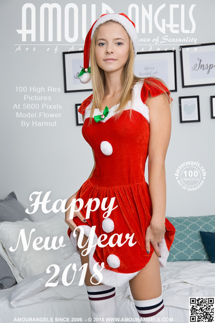 Amour Angels Santa Porn - Flower in Happy New Year 2018 by Amour Angels (21 nude ...