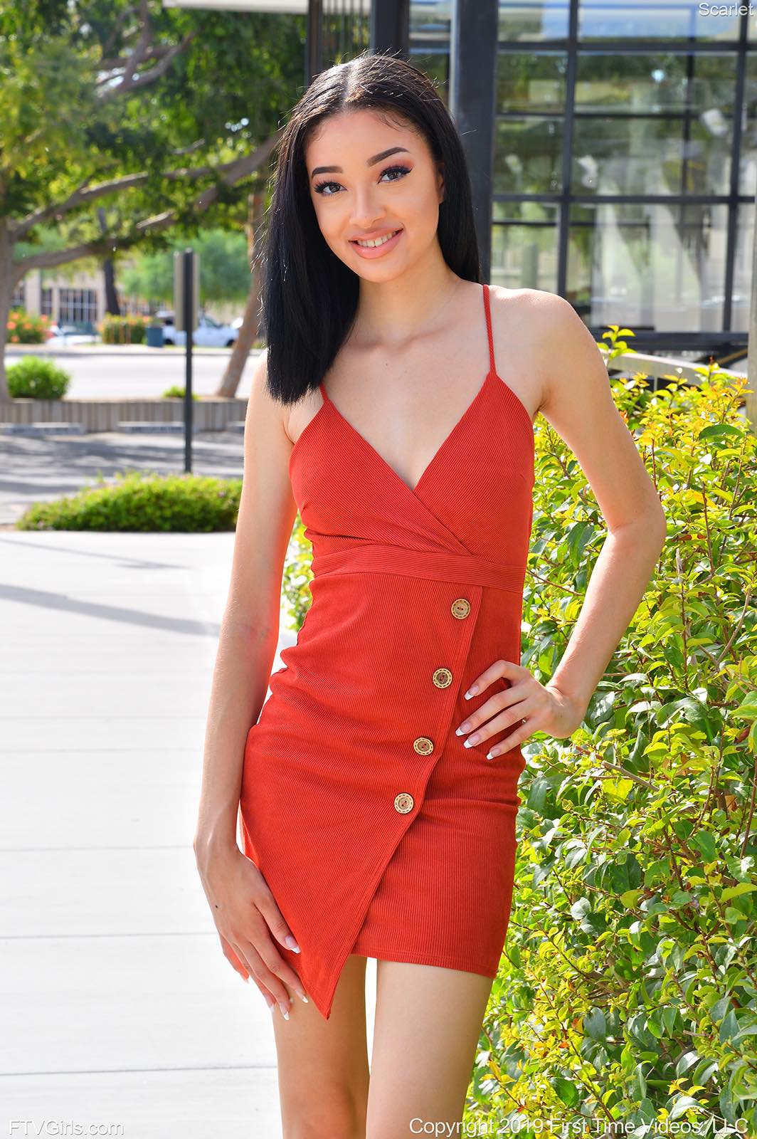 Scarlet in Super Sexy In Red by FTV-Girls (15 nude photos ...